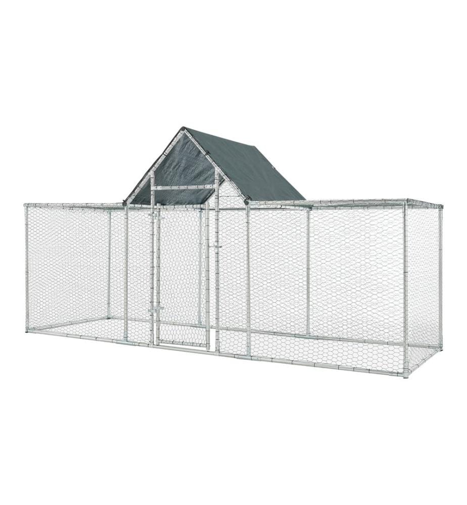 Enclos Arguin avec toit 300x100x100-150 cm