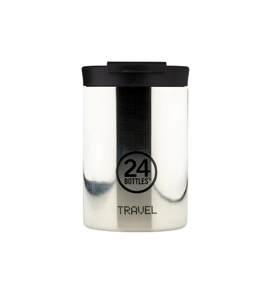 24BOTTLES - Gobelet isotherme Travel Tumbler 350 ml, Mirror Steel
