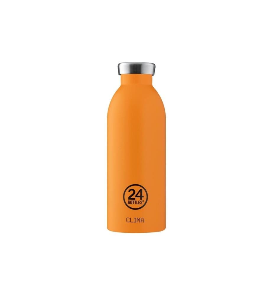 24BOTTLES - Bouteille isotherme Clima 500 ml, Total Orange