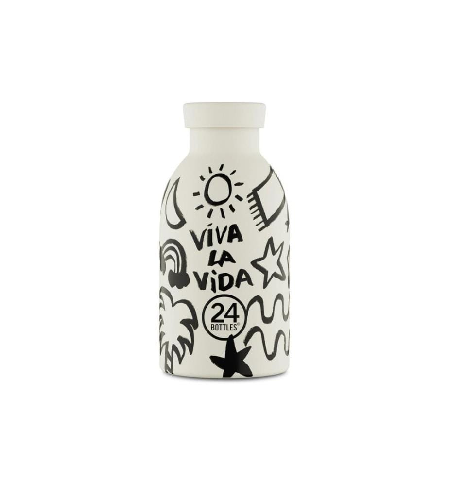 24BOTTLES - Bouteille isotherme Clima 330 ml, Viva la Vida