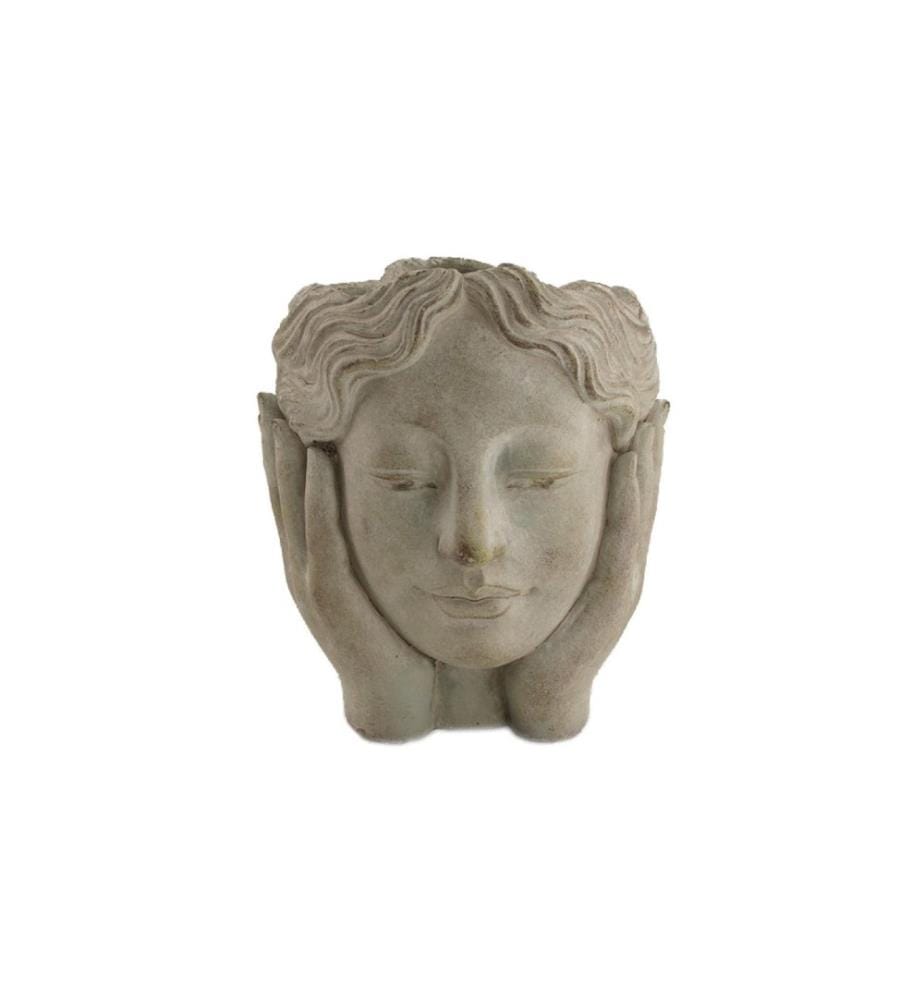 CHALET - Pot de fleur 20,5 cm, Gris