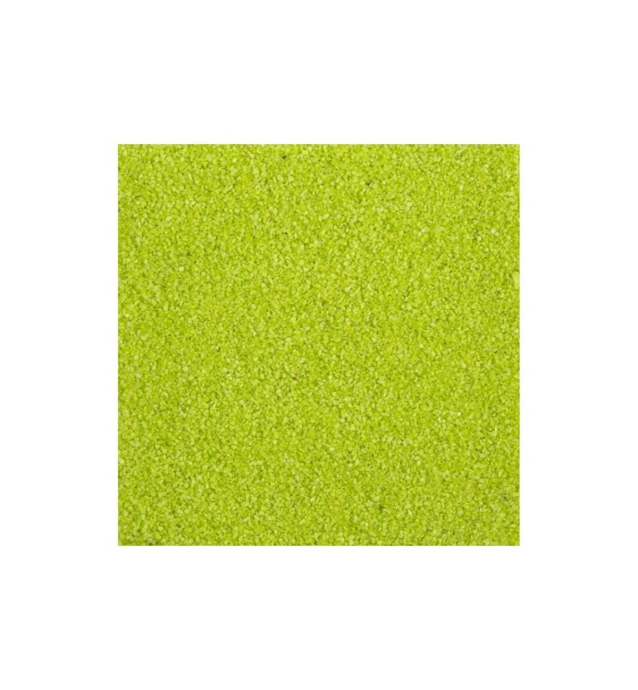 CHALET - Sable coloré 0,5 mm Vert pomme 650 ml