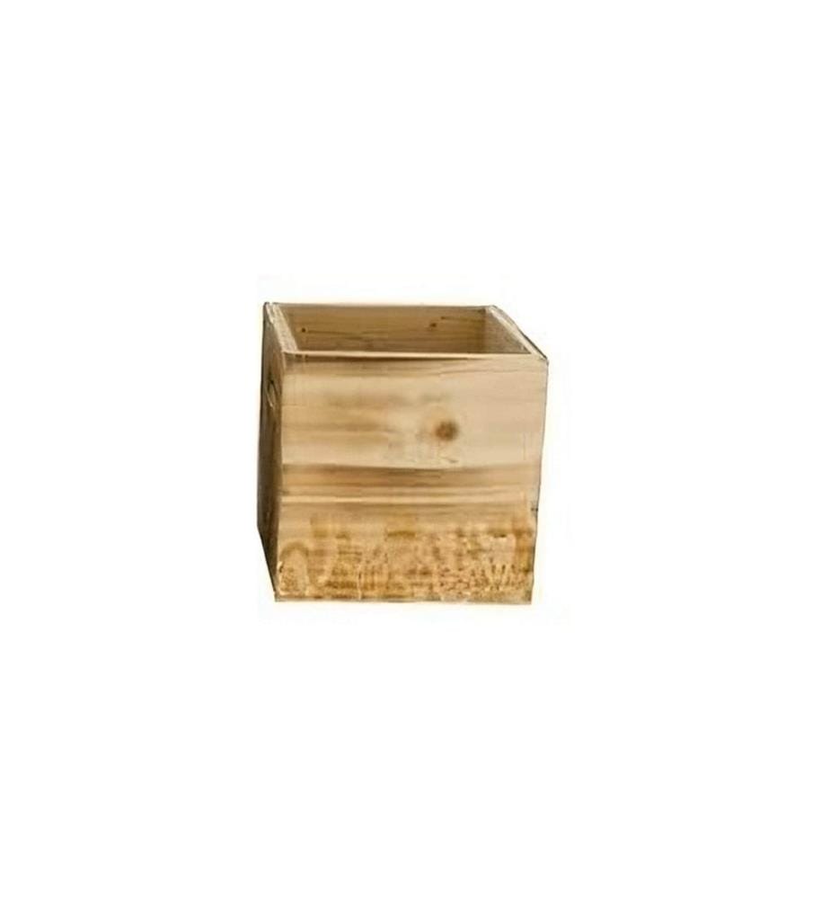 CHALET - Pot de plantes 10 x 10 x 10 cm, naturel