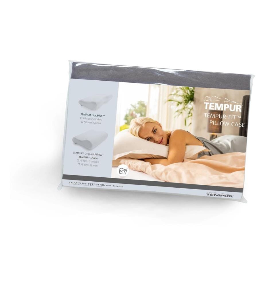 Tempur - Taie doreiller Ombracio Gris foncé