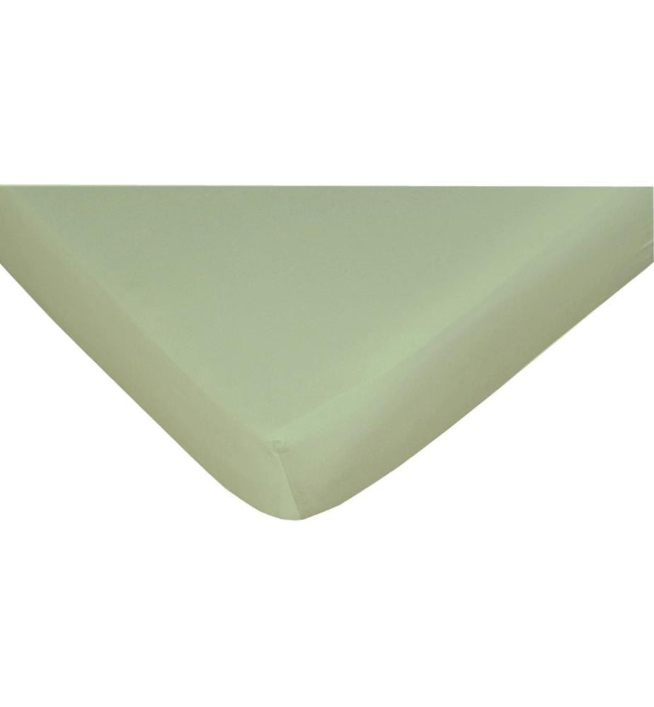 NIGHT FASHION - Drap-housse Jerry 140-160 x 200 cm, Vert clair