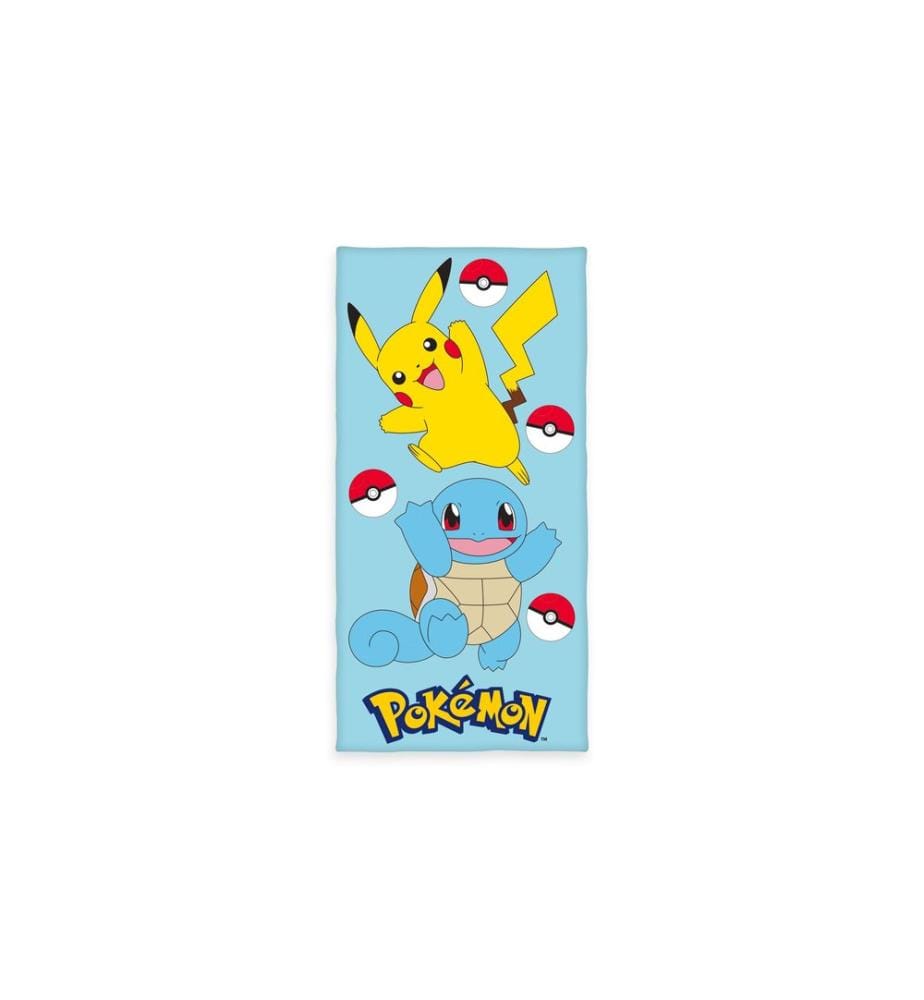 HERDING - Serviette de douche Pokémon 75 x 150 cm, Multicolore