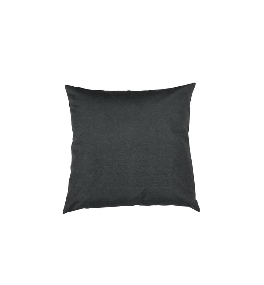 CASA LEON - Housse de coussin Lisa Outdoor 40 x 40 cm, anthracite