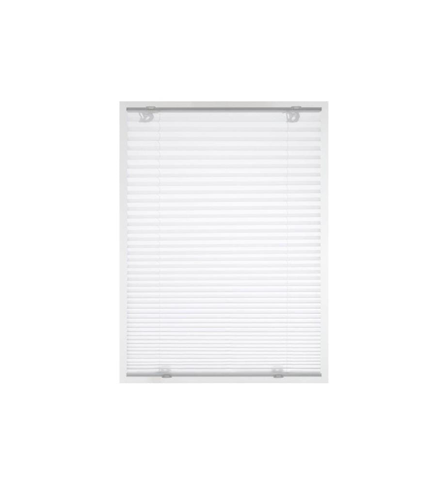 GARDINIA - Plissée Solo avec ventouses, opaque 40 x 130 cm, blanc