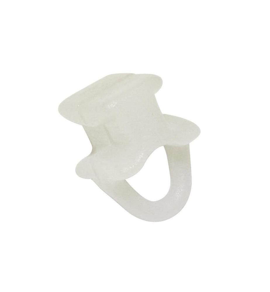 GARDINIA - Glisseur à illets Mini, avec barre transversale 50 pièces, blanc