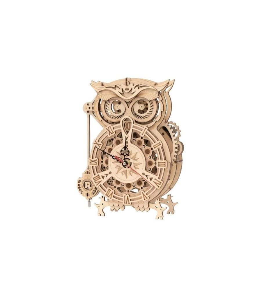 RoboTime - Kits de montage Horloge des hiboux