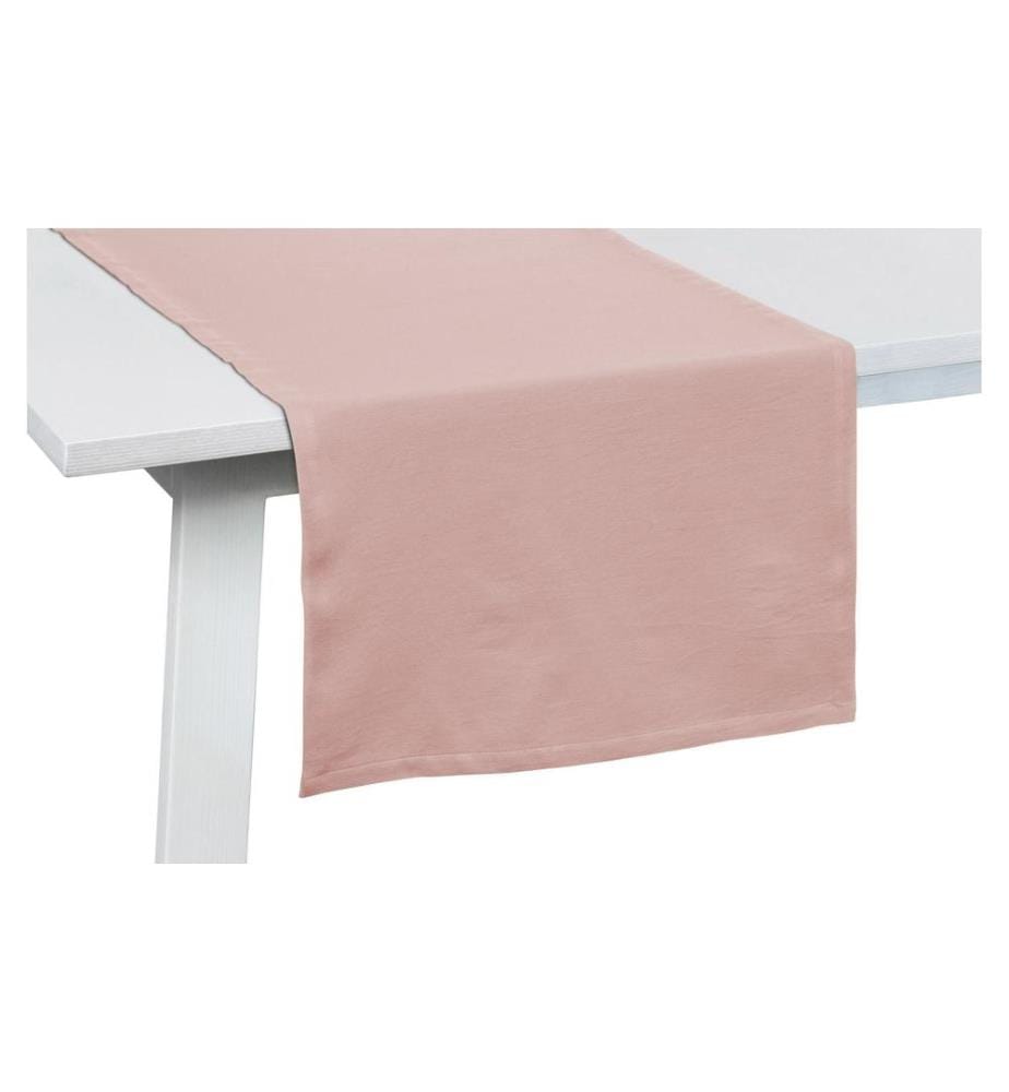 PICHLER - Chemin de table One 50 cm x 1.5 m, Rose