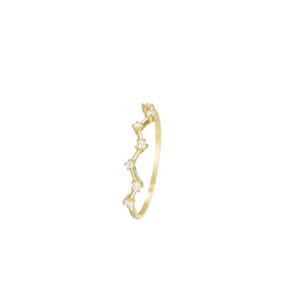 Bague Fil Amoureux - Or Jaune 375/1000