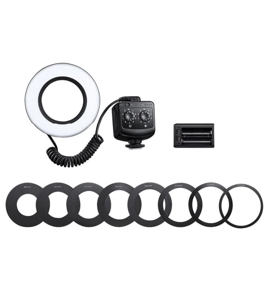 GODOX - Lampe vidéo Lampe annulaire macro avec adaptateur
