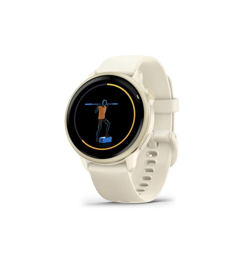 GARMIN - Montre de sport GPS Vivoactive 6 Blanc
