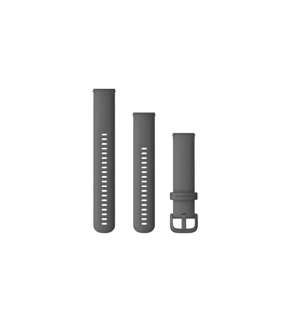 GARMIN - Bracelets à dégagement rapide 20 mm, Silicone