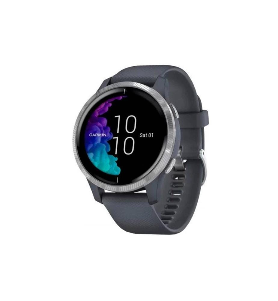 GARMIN - Montre de sport Venu 2 Bleu gris/Argent