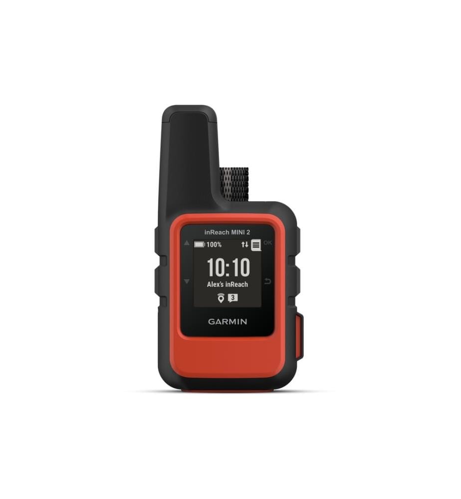 GARMIN - GPS portable inReach Mini 2, noir/rouge