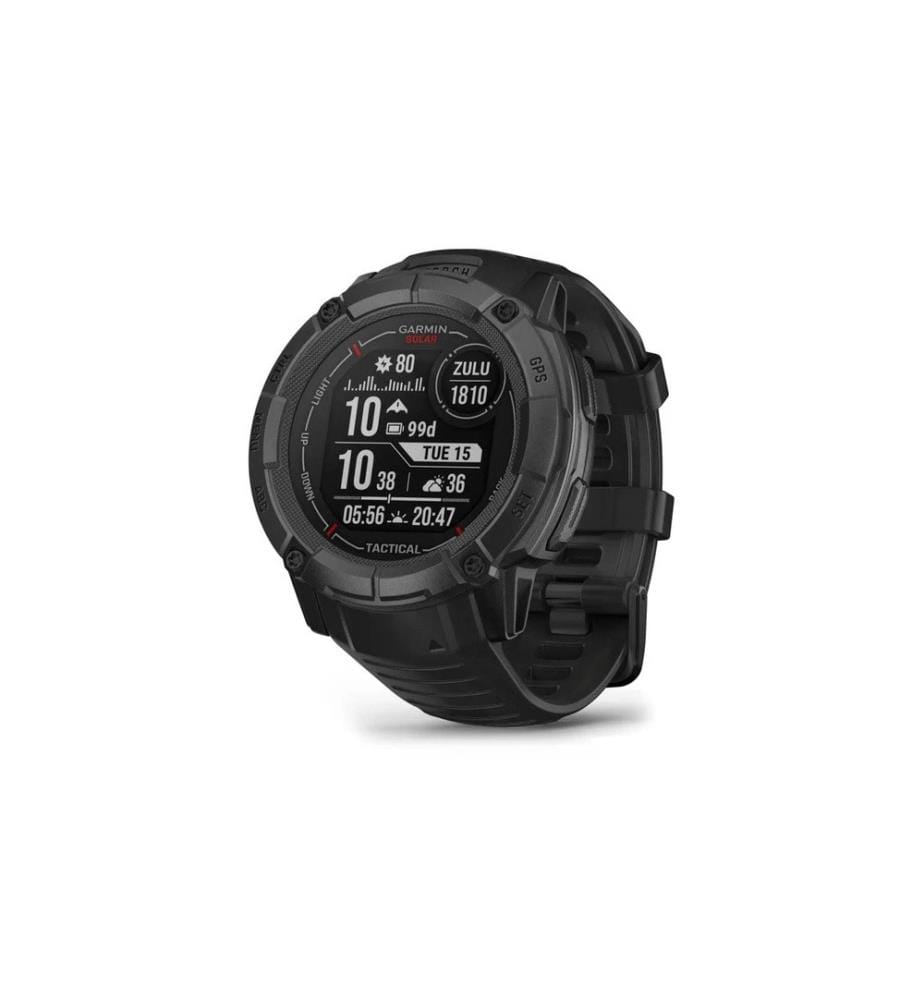 GARMIN - Instinct 2X Solar Tactical Edition Noir
