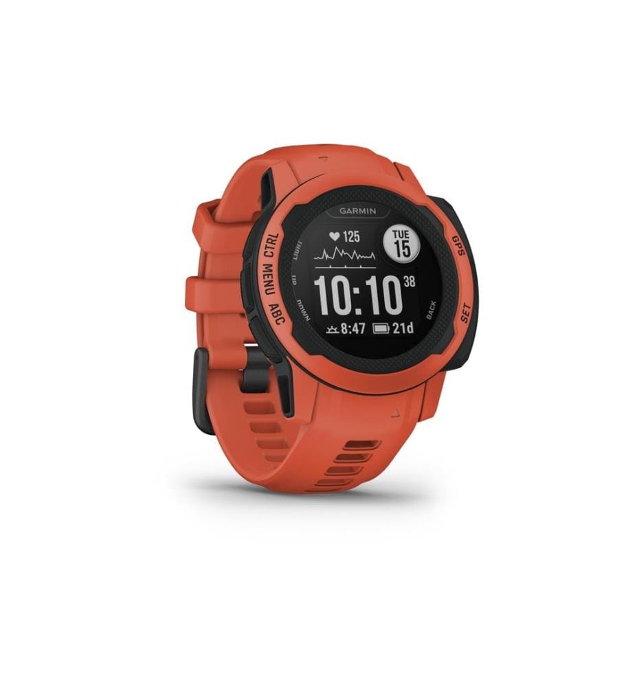 GARMIN - Montre de sport Instinct 2S Rouge/Noir