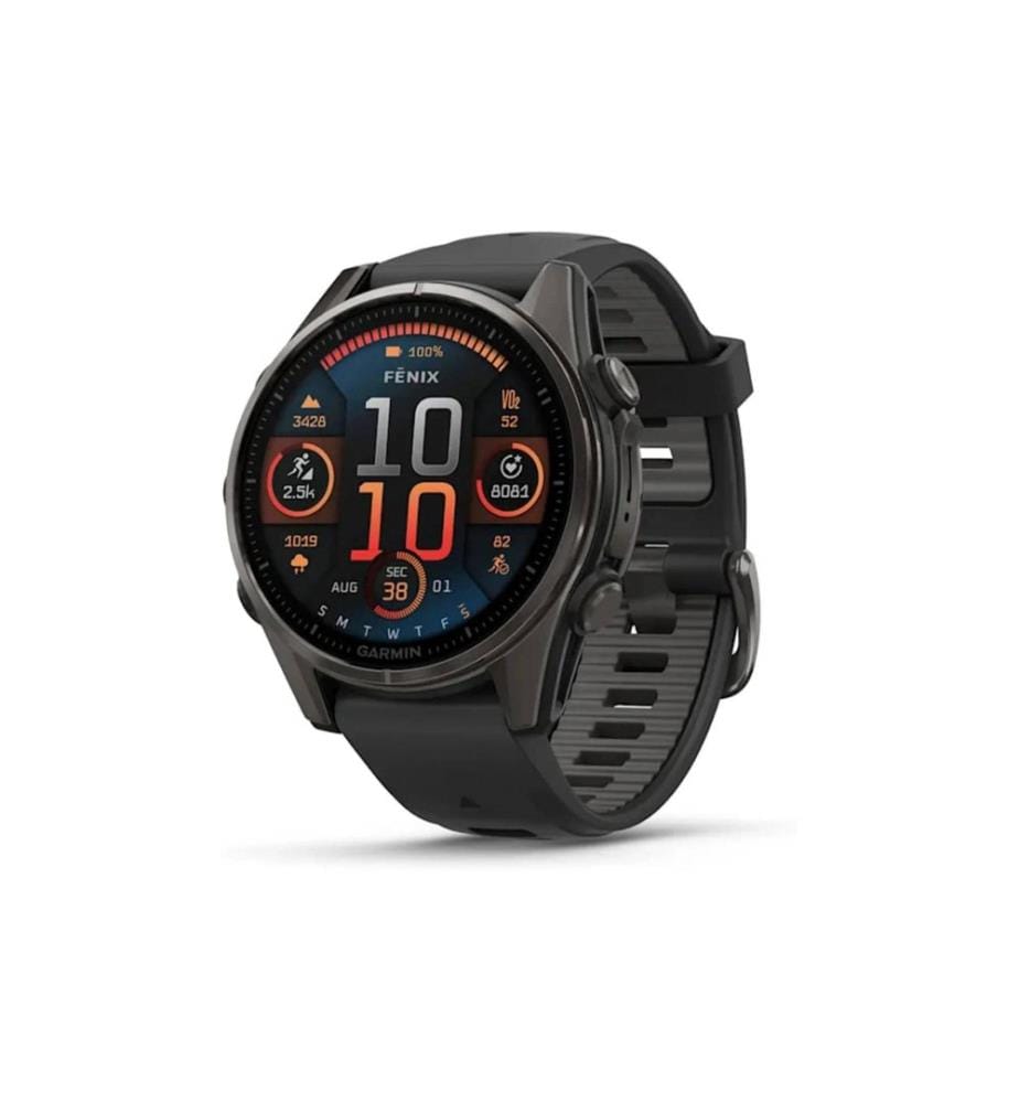 GARMIN - Montre de sport Fenix 8 AMOLED Sapphire, 43 mm Anthracite
