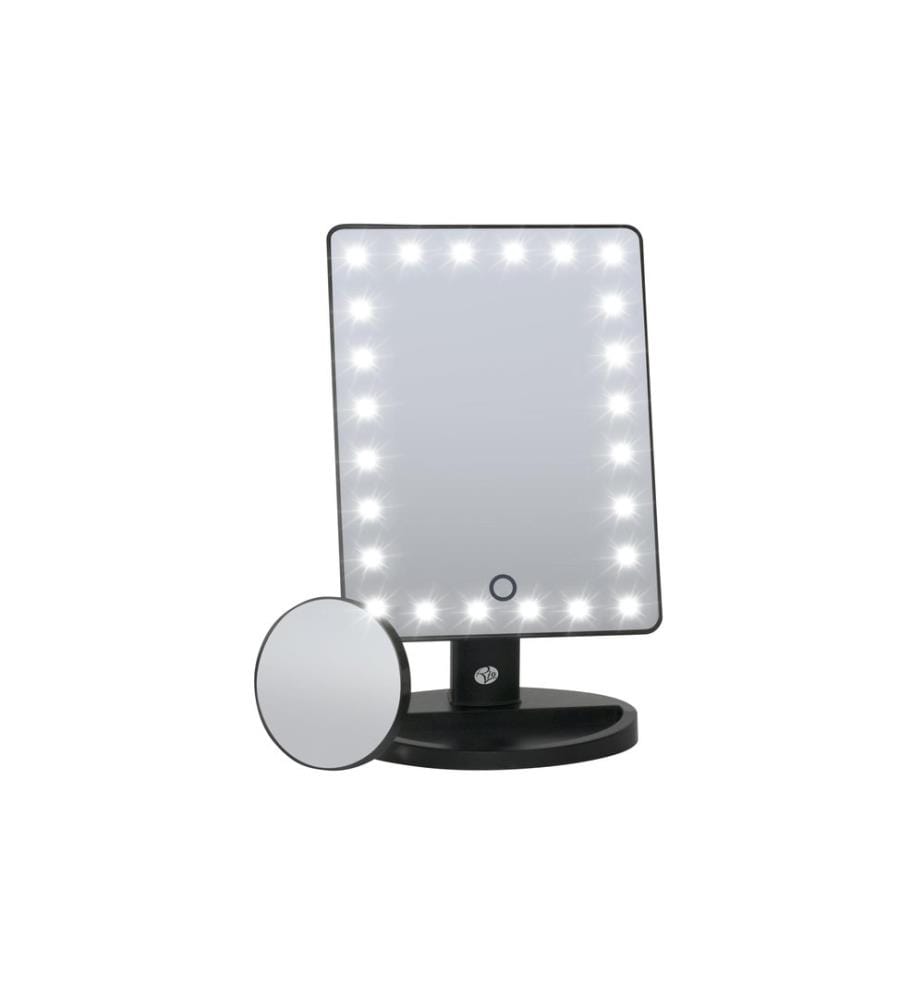 RIO - Miroir cosmétique Touch Beauty Mirror Noir
