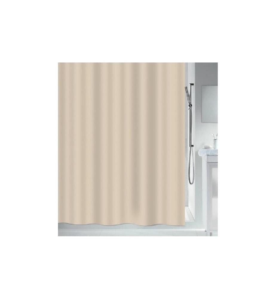 MSV - Rideau de douche Romana 180 x 180 cm, Taupe