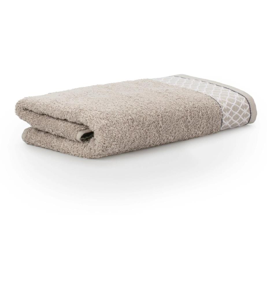 Frottana - Serviette de douche Oriental Ornaments 67 x 140 cm, Beige