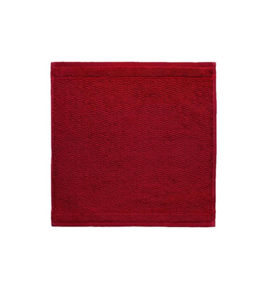 Frottana - Lavettes Pearl 30 x 30 cm, Rouge