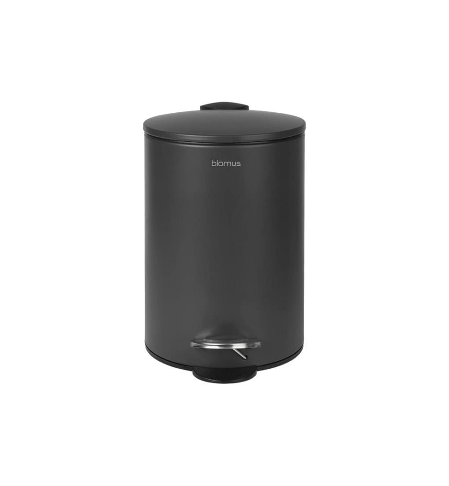 BLOMUS - Poubelle à pédale Tubo 3 l, Anthracite