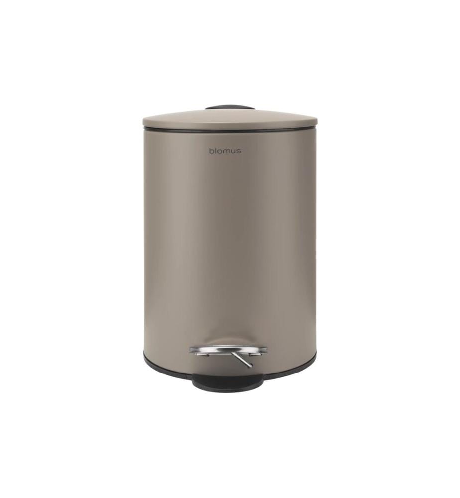 BLOMUS - Poubelle à pédale Tubo 3 l, Taupe