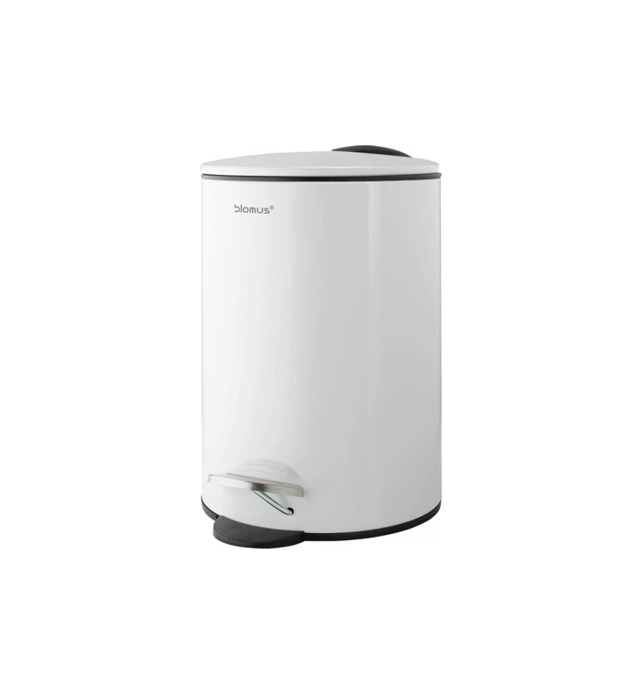 BLOMUS - Poubelle à pédale Tubo 3 l, Blanc