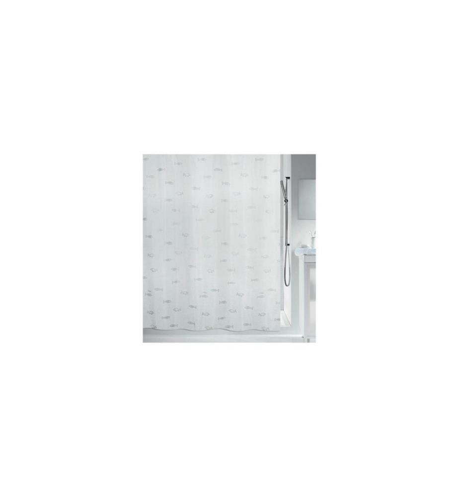 SPIRELLA - Rideau de douche Kos 240 x 180 cm, Gris