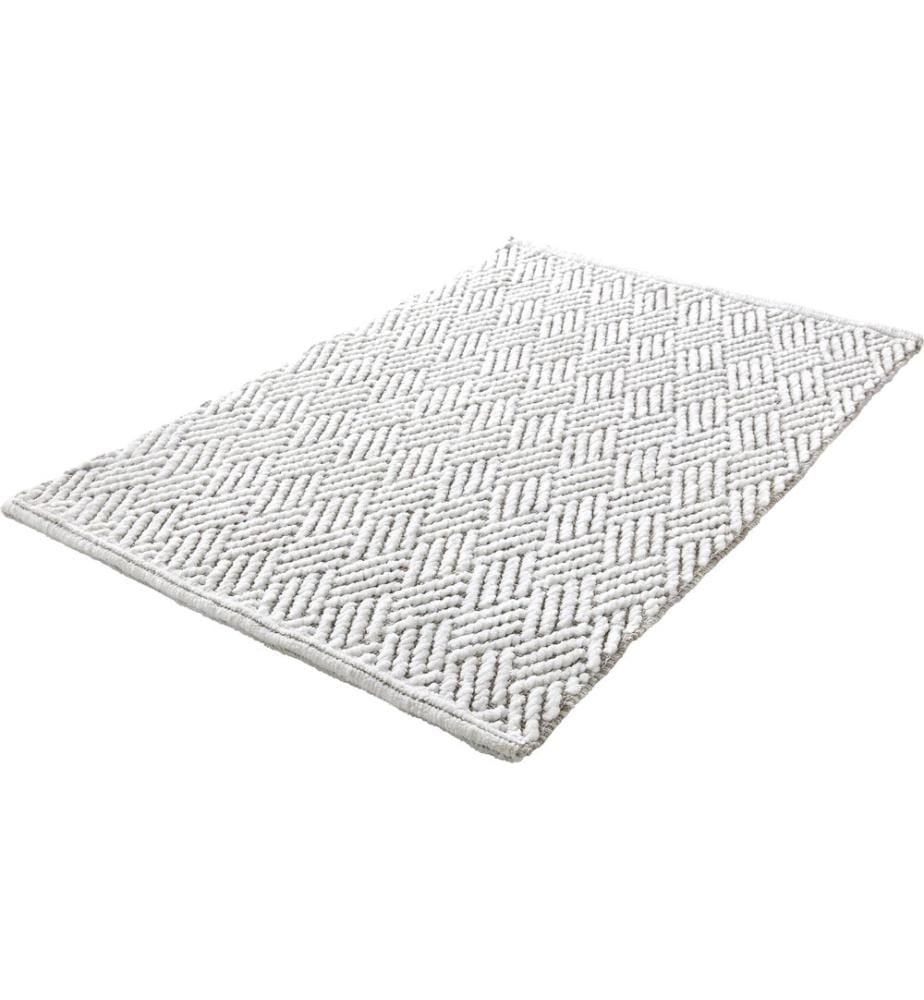 KLEINE WOLKE - Tapis de bain Switch 70 x 120 cm, Blanc