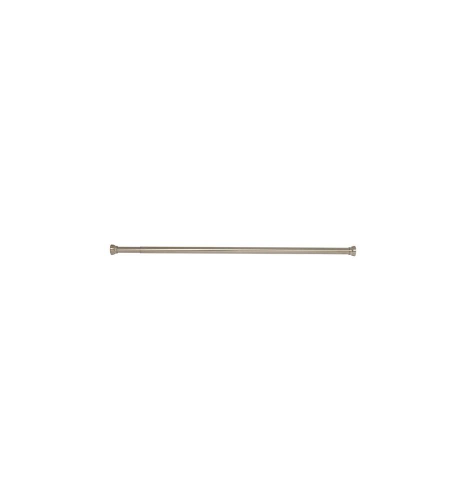 SPIRELLA - Tringle pour rideau de douche Kreta 125/220 x 2.1 cm, Aluminium
