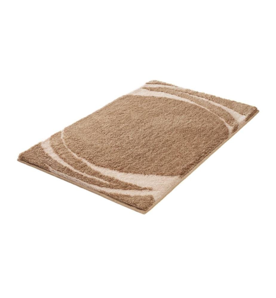 KLEINE WOLKE - Tapis de bain Mystic 70 x 120 cm, Taupe