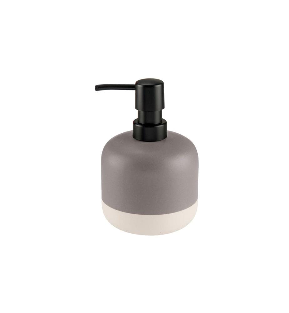 KLEINE WOLKE - Distributeur de savon Lunella 1.185 ml, Gris argent