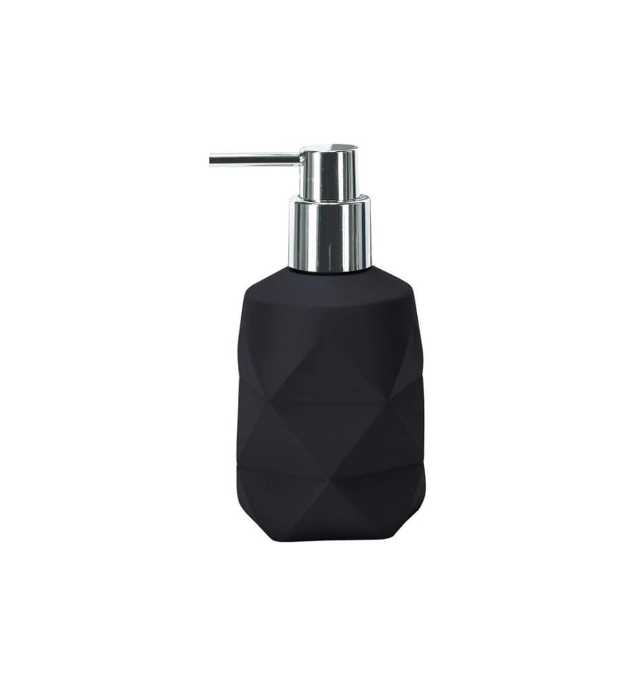 KLEINE WOLKE - Distributeur de savon Crackle 200 ml, Noir