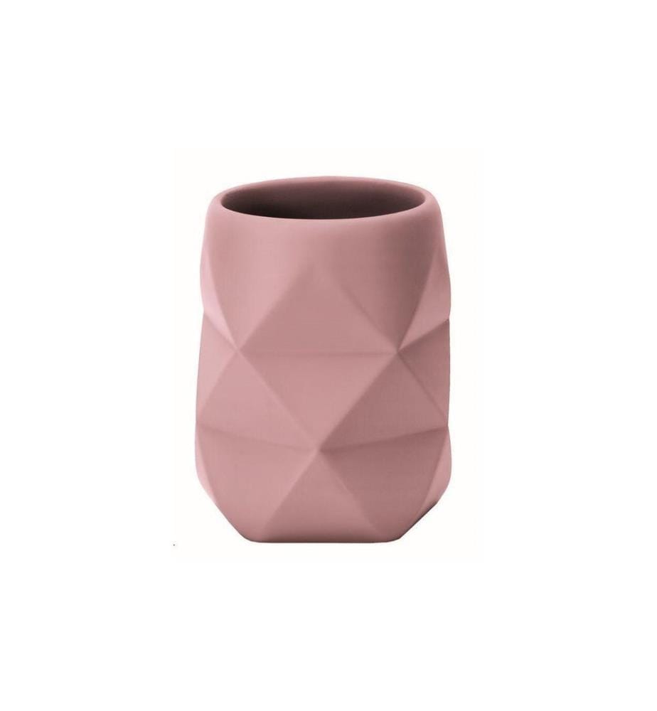 KLEINE WOLKE - Gobelet pour le brossage de dents Crackle Rouge
