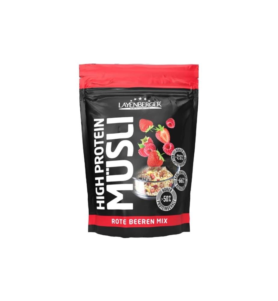LAYENBERGER - Muesli 3K Protein de baies rouges 360 g