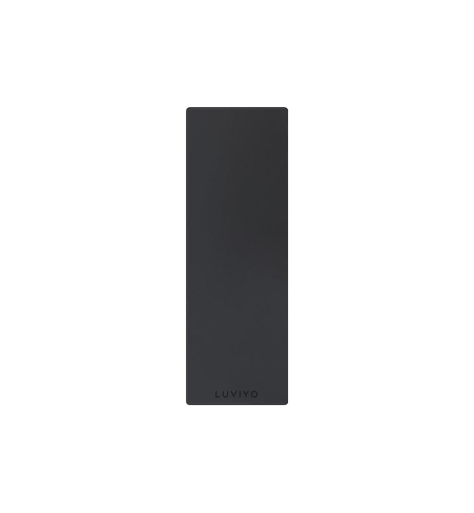 Luviyo - Tapis de yoga de studio Noir