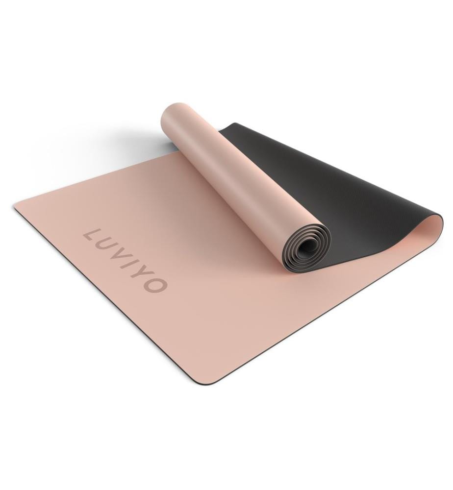 Luviyo - Tapis de yoga de studio Abricot