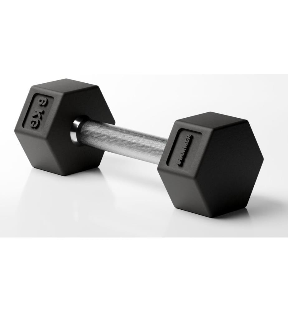 HAMMER - Haltère courte Hexagon PRO 1 x 6 kg