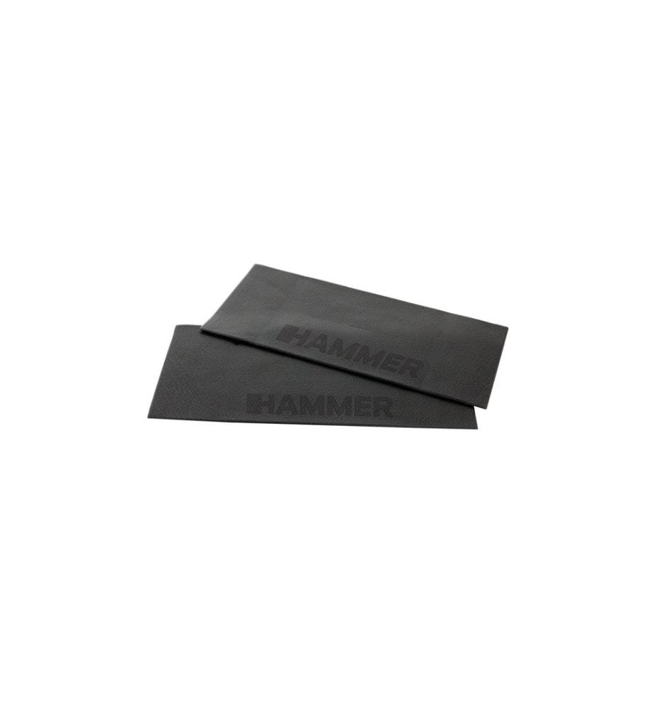 HAMMER - Tapis de protection du sol S, 2 pièces, noir
