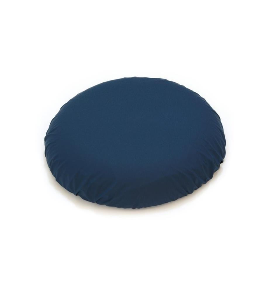 SISSEL Taie d'oreiller pour coussin rond/oval en polyuréthane, bleu