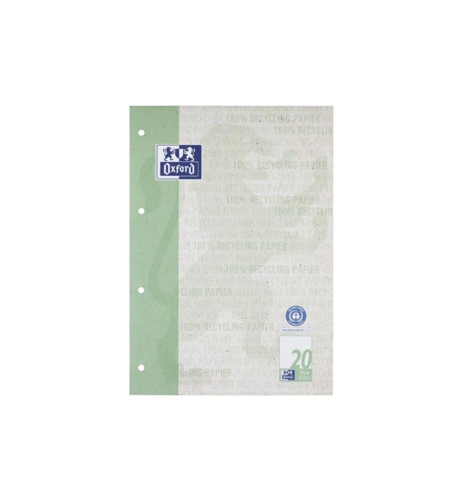 Oxford Bloc-notes A4, vierge, vert foncé