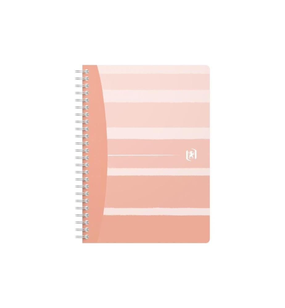 Oxford Carnet de notes A5, ligné, corail