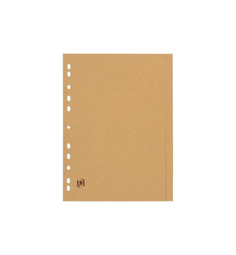 Oxford Registre 6 pièces A4, beige