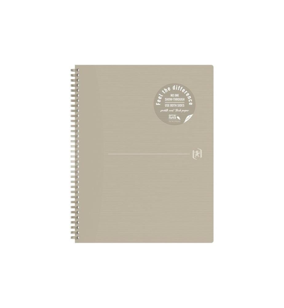 Oxford Bloc-notes A4+, ligné, beige