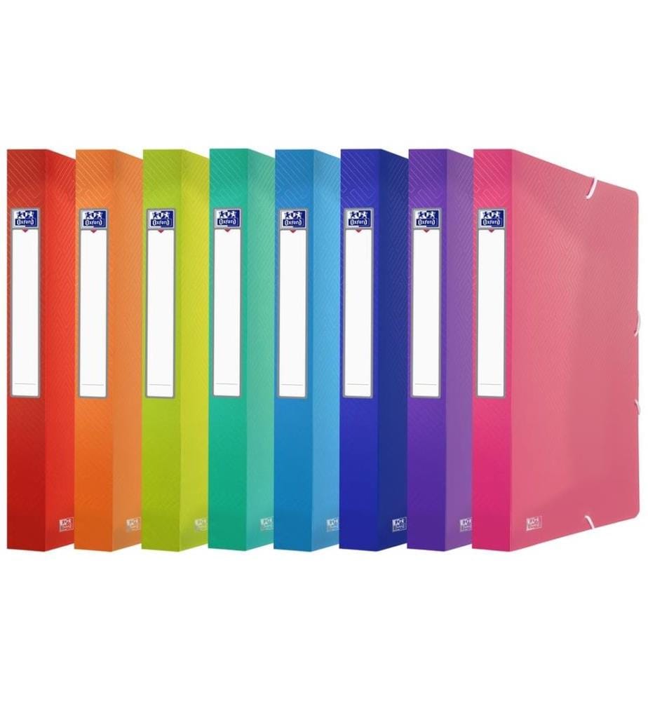 Oxford Portfolio à ruban élastique A4, assorti