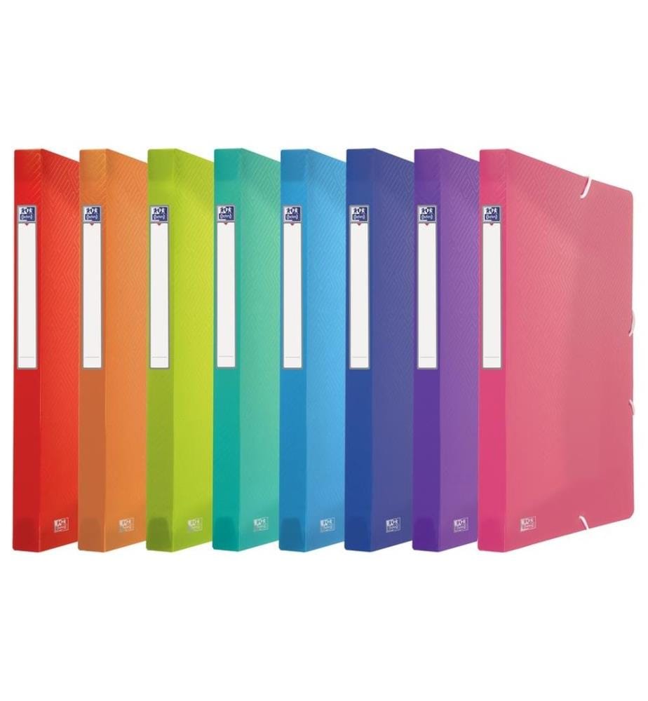 Oxford Portfolio à ruban élastique A4, assorti